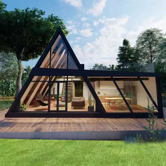 Triangular Steel A-Frame Scenic Area Landscape Resort Hotel Activity Room