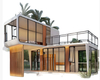 Double Apple Pod Prefab Houses Eco-Friendly Lightweight Capsule Hotel Room Waterproof and Safe Sleeping for Parks Courtyards