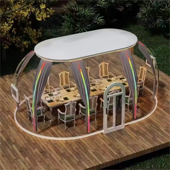 Internet-Famous Camping Pc Starry Sky Room Homestay Family Play Outdoor Tent Movable Rooftop Restaurant Bubble House