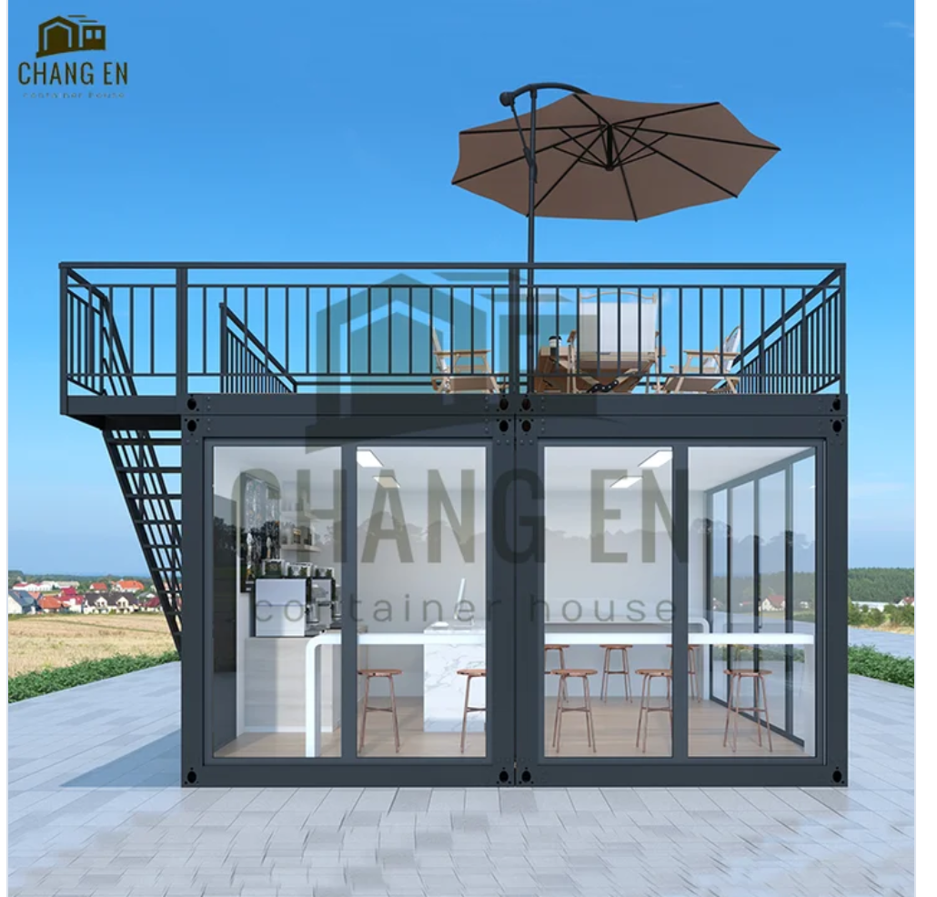 Residential Container Mobile Room Fast LCL Export Trade Simple Activity Board Equipment Flat Pack Steel House Office Building