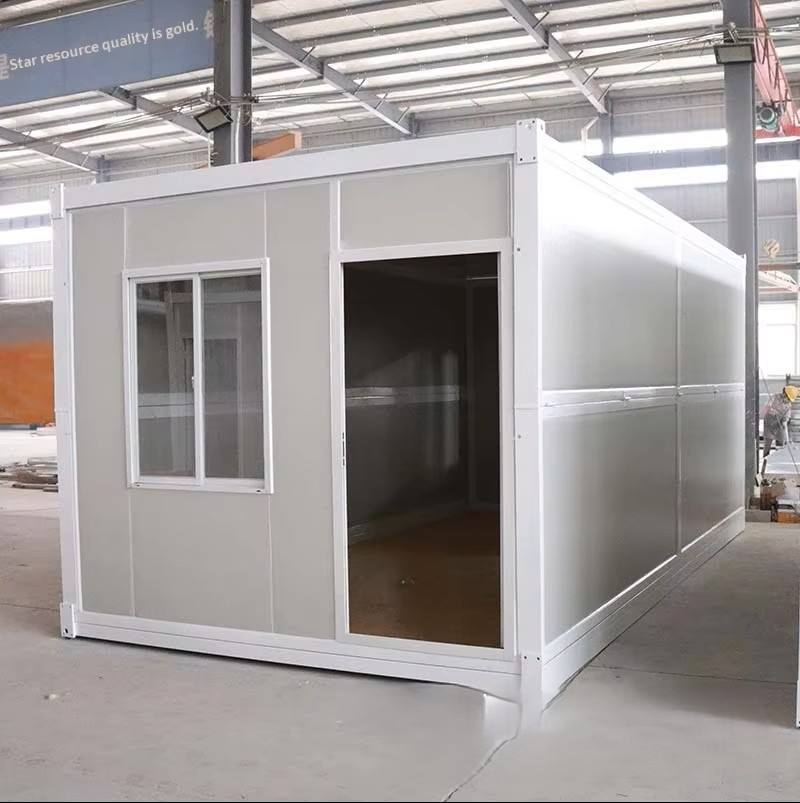 Waterproof Flame Retardant Folding Steel Rectangular Activity House with Integrated Container and Quick LCL