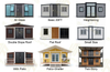 Double Wing Expandable Container House 20ft 40ft, Foldable Prefab House with Fast Installation Direct