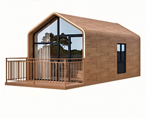 Modular Light Steel Movable Activity Camping House Outdoor Homestay Anticorrosive High-end Villa Fine Decoration Floor Standing