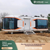 Internet-Famous New Outdoor Residential Space Capsule Mobile Home Movable Star-Viewing Room Apple Capsule Villa-Made of Steel
