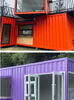 Steel Folding Corrugated Container House Simple Mobile Residence Office for Outdoor Use Integrated Outdoor Flat Pack Container