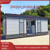 Eco-Friendly 40ft Steel Mobile Toilet for Scenic Spots Parks Schools Apartments Bathrooms Smart Outdoor Toilet for Bulk Purchase