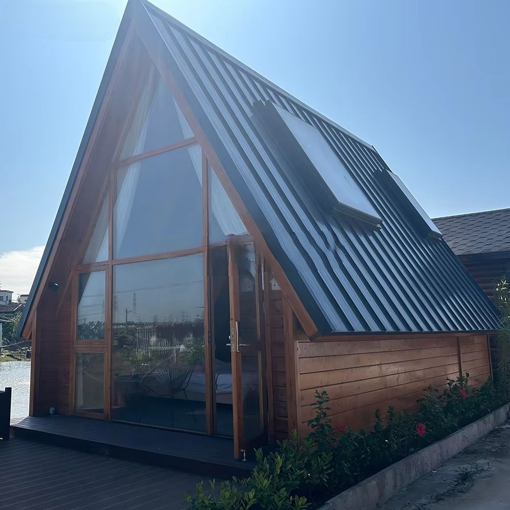Premade 4 Bedroom Home With Wooden Entrance Doors China Import Prefabricated Houses With Carport Wooden Doll House