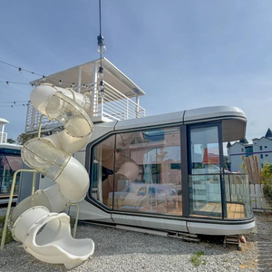 Space Capsule Modular House Integrated Mobile Office and Apple Capsule for Hotel Use or Personal Homestay Container House
