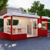 Movable Modern Breathable Board House Hotel Homestay Steel Structure Container House Residential Corrugated Box Villa