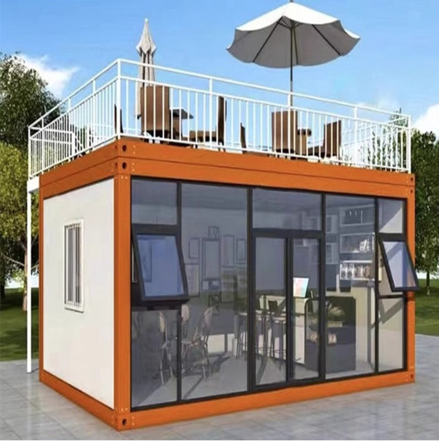 Residential Container Mobile Room Fast LCL Export Trade Simple Activity Board Equipment Flat Pack Steel House Office Building