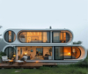 Apple Cabin Modern Breathable Square Single-layer Steel Structure Container Material Apartment House Outdoor Mobile Scenic Area