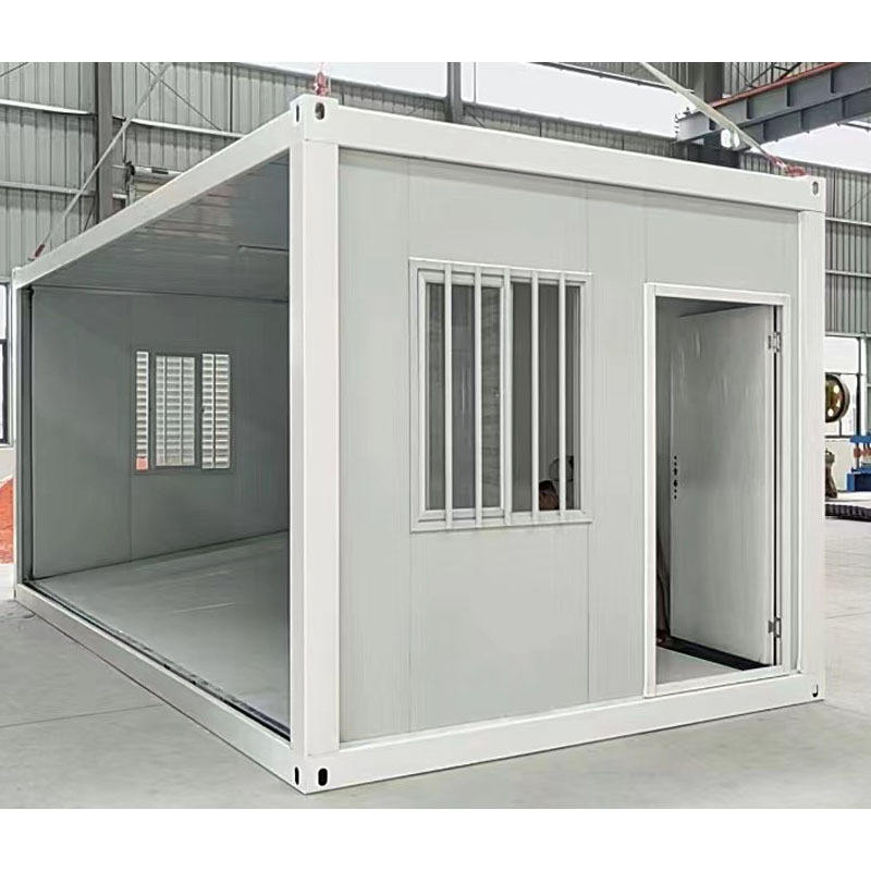 Integrated Housing Manufacturing Waterproof Fireproof Flame Retardant Light Steel Structure Folding Basing 20ft 40ft Shop Villa