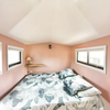 Prefab Cabin Travel Camper Tiny Home Caravan Trailer House on Wheels for Sale