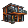 Commercial Mobile Container House for Hotel Office Exhibition Hall Scenic Pedestrian Street Container Park Mobile Street Shops