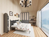 Prefabricated Modern Garden Building, Mini Tiny House, Light Steel Villa, Luxury Style With Kitchen and Bathroom.