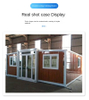 Dual-Wing Residential Container House Integrated Mobile Dormitory Board House Minimalist Decoration for Hotels Schools Bedrooms
