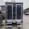 Custom Modern Steel Mobile Toilet Trailer for Outdoor Activities Luxury Environmental Protection Baby Diaper Table