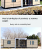 Steel Mobile Toilet for Outdoor Scenic Areas Public Apple Warehouse Eco-Friendly Living Room Eco-Criendly Mobile Supermarket Gym