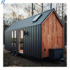 Prefabricated Mobile Space Modern House Small Trailer House With Wheels With a Loft Travel Trailer