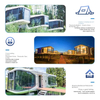Source Manufacturers Supply Space Capsule Integrated Micro-House Steel Mobile Home for Homestay and Villa Container Material