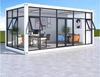 Residential Container Mobile Room Fast LCL Export Trade Simple Activity Board Equipment Flat Pack Steel House Office Building