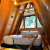 Triangular Wooden House Aframe Wooden House Scenic Area Wooden House Landscape Wooden House Resort Wooden House