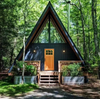 Creative Intelligent Light Steel Container Modular House for Camping Rice Group Homestay Kitchen Activity Triangle House Design