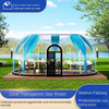 Transparent 360-Degree PC Star Tent Rainproof Thermal Insulation Outdoor Sunshine Green Prefab Restaurant Bubble House