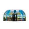 Transparent 360-Degree PC Star Tent Rainproof Thermal Insulation Outdoor Sunshine Green Prefab Restaurant Bubble House