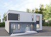 Factory‑prefabricated modular Elegant Modular house with precast reinforced concrete walls and wooden roof