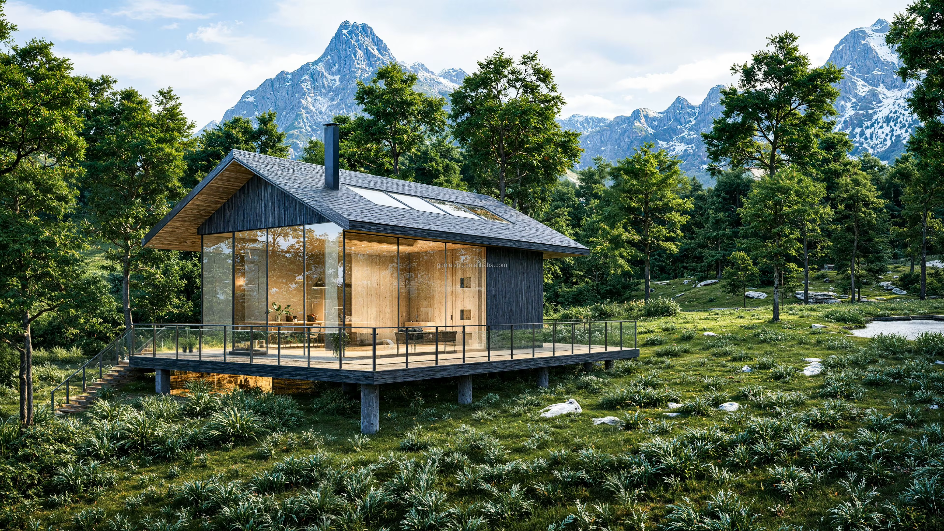 A‑Frame Modular Cabin