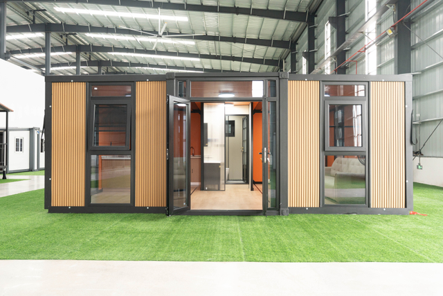 Flat-top Expandable Double-Wing Steel Structure House 