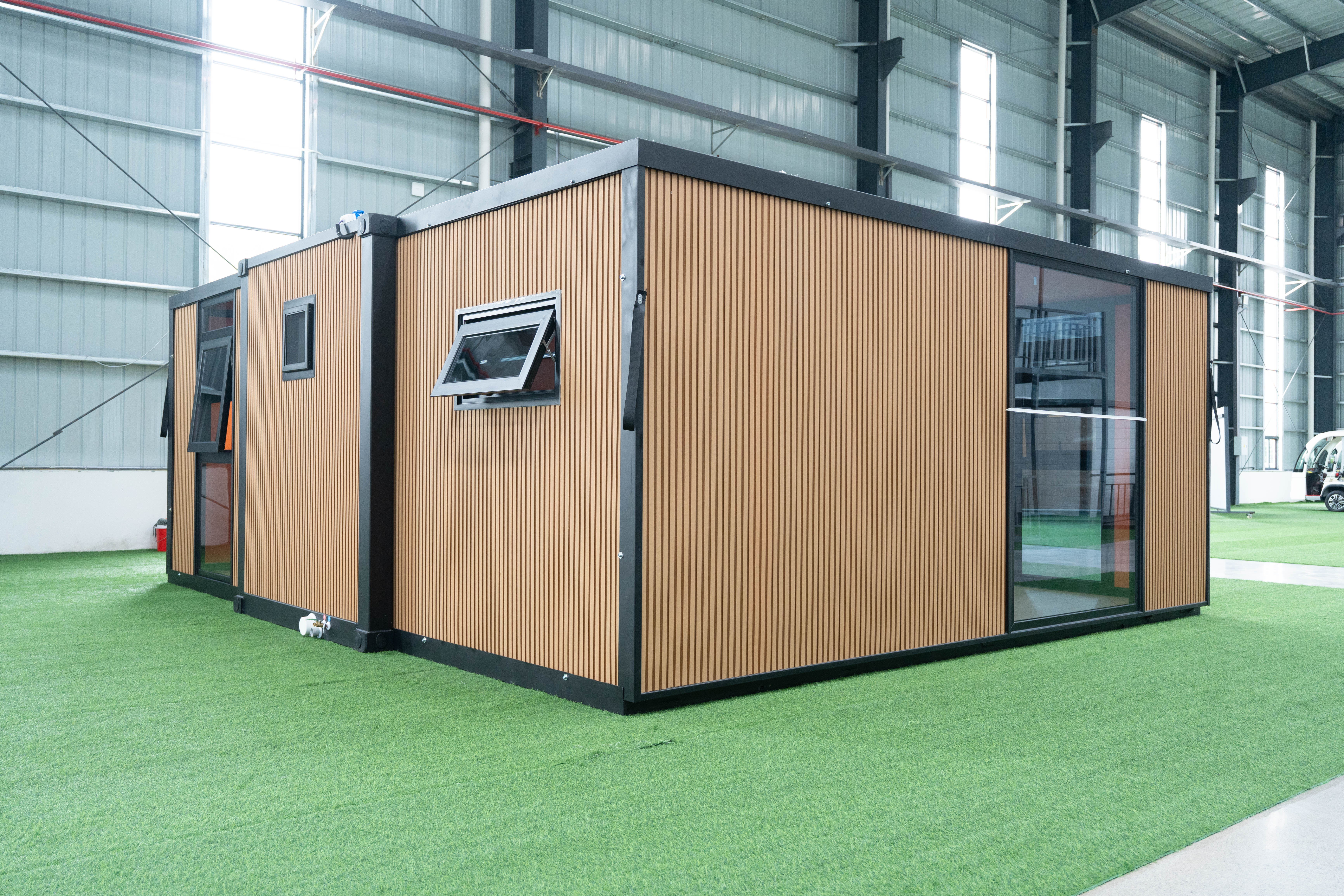 Flat-top Expandable Double-Wing Steel Structure House 