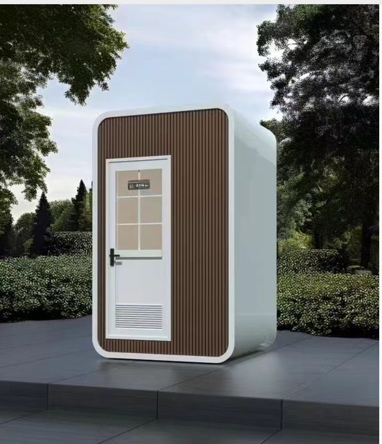 Steel Mobile Environmental Protection Public Toilet for Apple Warehouse and Scenic Area Integrated Temporary Use