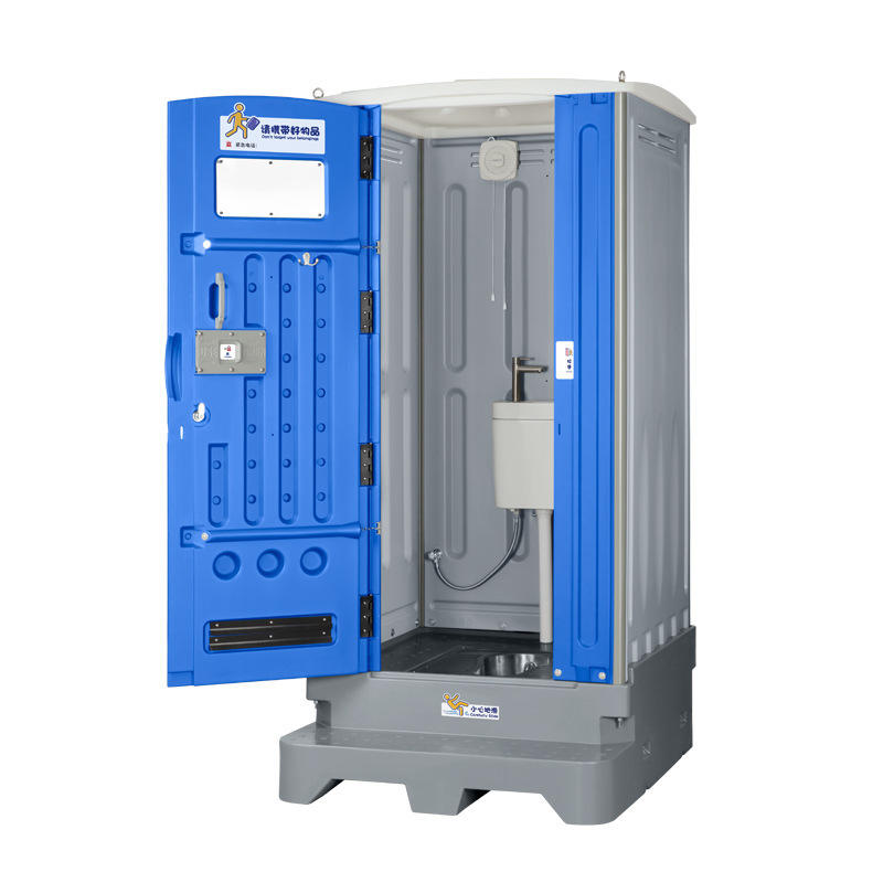 Outdoor Scenic Mobile Toilet Public Toilet Squatting Single Toilet Eco-Friendly Plastic One Piece