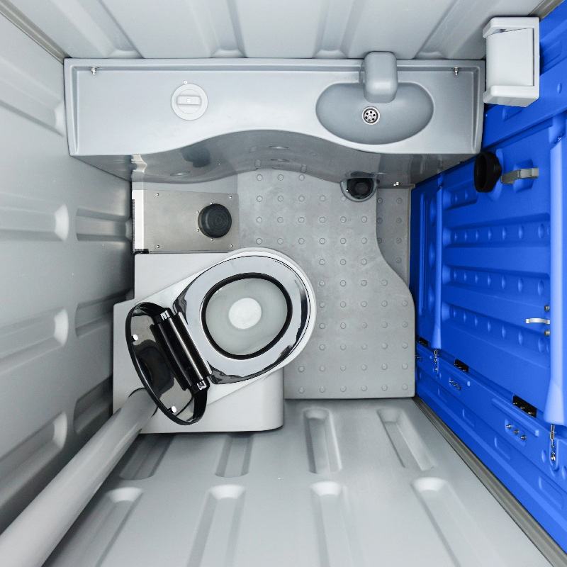 HDPE Thickened Mobile Environmental Protection Portable Outdoor Toilet with Shower Room