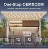 Outdoor Bbq Kitchen Garden Eco-Friendly Modular Kitchen Cabinets for Guesthouse