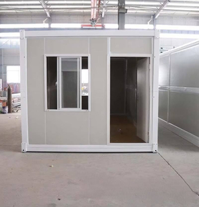 Waterproof Flame Retardant Folding Steel Rectangular Activity House with Integrated Container and Quick LCL