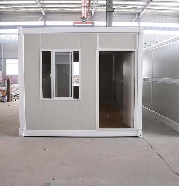 Waterproof Flame Retardant Folding Steel Rectangular Activity House with Integrated Container and Quick LCL