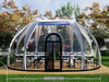 360 Panoramic Transparent Steel Spherical Tent Mobile Starry Sky Room for Hotels Outdoor Camping Homestays