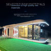 Intelligent Creative Apple Capsule Villa Mobile Room Waterproof Steel Structure Steel House Container for Travel Hotel Use