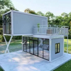 Residential Container Mobile Room Fast LCL Export Trade Simple Activity Board Equipment Flat Pack Steel House Office Building