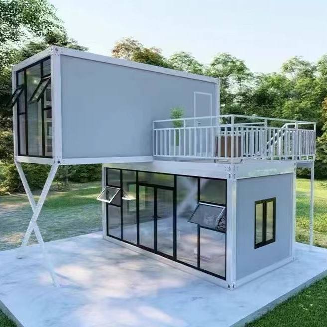 Residential Container Mobile Room Fast LCL Export Trade Simple Activity Board Equipment Flat Pack Steel House Office Building