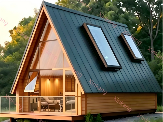 Prefabricated A‑Frame Wooden House, Internet‑Famous Scenic Spot Homestay Wooden House, Outdoor Camping Vacation A‑Shape Wooden House, Customizable