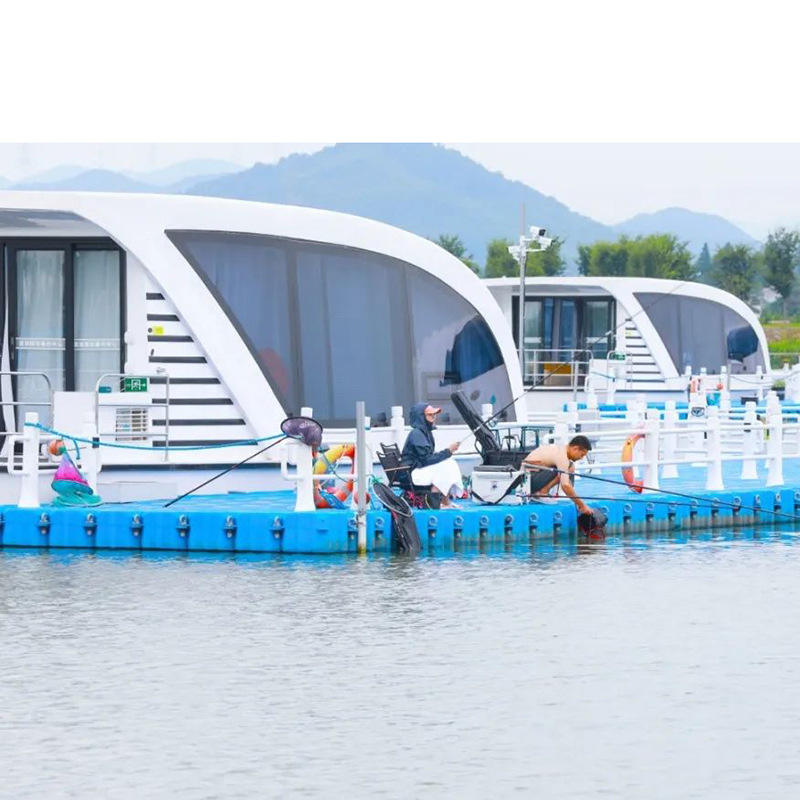 Sea House Modern Leisure Floating Home Floating Restaurant House Boat Houseboat Water Mobile Homes