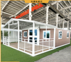 Dual-Wing Integrated Residential Container House Mobile Dormitory Board Accommodation for Construction Site Steel Office Hotel