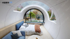 Source Manufacturers Supply Space Capsule Integrated Micro-House Steel Mobile Home for Homestay and Villa Container Material