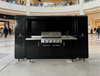 Light Luxury Stainless Steel Outdoor Kitchen for Family Private Parties Courtyard Camping Barbecue Movable Cabinets Mini Kitchen