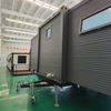 Best Selling Expandable Wooden Container House with Trailer and Tiny House on Wheels for Mobile Dwelling Villa & Apartment Use