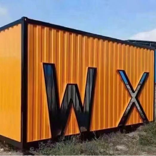 Commercial Mobile Container House for Hotel Office Exhibition Hall Scenic Pedestrian Street Container Park Mobile Street Shops